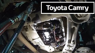 Toyota Camry  V50 2.5 литра. Полная ЗАМЕНА МАСЛА в АКПП.