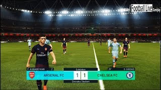 PES 2018 | Arsenal vs Chelsea FC | Full Match & Amazing Goals | Gameplay PC