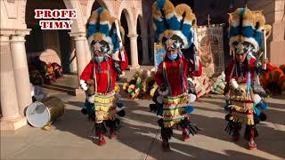Las Danzas de Matlachines en La Basílica de Temastián 2018.