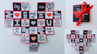 TARJETA CORAZÓN EXPANDIBLE || REGALO FÁCIL PARA NOVIO || HAUNTERMAKE