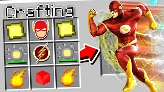 КАК СТАТЬ ФЛЭШОМ В МАЙНКРАФТЕ!? КАК СКРАФТИТЬ ФЛЭША В МАЙНКРАФТЕ!?