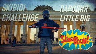 SKIBIDI CHALLENGE - крутая пародия на LITTLE BIG.СКИБИДИ Танец Челлендж в Парке Горького!