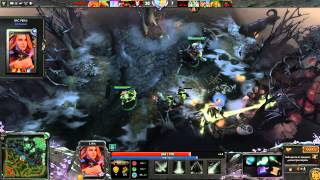 Некр на новом патче 6.84 DOTA 2 - Убийство рошана 1 уровнем