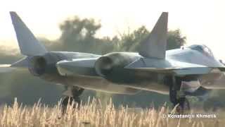 Сухой Т 50 ПАК ФА МАКС 2013 солнечно Sukhoi T 50 PAK FA MAKS 2013 sunny