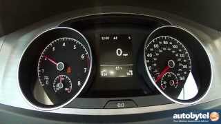 2015 Volkswagen Golf 0-60 MPH Test Video - 1.8 Liter TSI