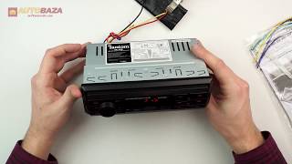 Автомагнитола Fantom FP-380 Black/Red