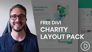 Get a FREE Charity Layout Pack for Divi