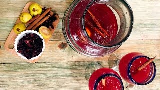 Receta: Agua de jamaica con guayaba | Cocineros Mexicanos