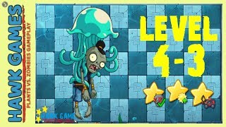 Plants vs Zombies ONLINE - East Sea Dragon Palace - Level 4-3 [Jellyfish Zombie]