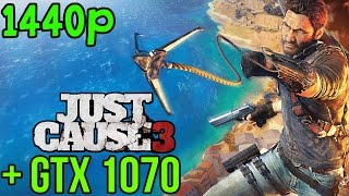 Just Cause 3 | NVIDIA GTX 1070 | FRAME RATE | MAXED OUT (1440p)
