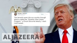 Trump demands end to green card lottery after of NYC truck attack