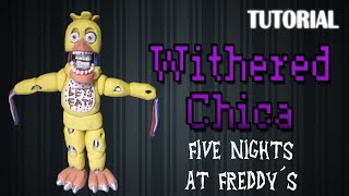 Tutorial Withered/Old Chica en Plastilina / FNaF / How to make a Withered/Old Chica with Clay