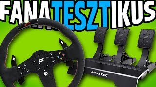 Megfizethető profi kormány + pedál | Fanatec CSL Elite | Unboxing #46