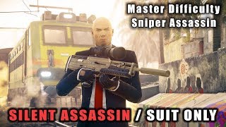 HITMAN 2 Master Difficulty Mumbai - Sniper Assassin | Silent Assassin Suit Only | Elegant Sniping