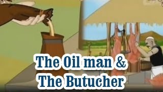 Akbar And Birbal | The Oil man & The Butucher | English Animated Stories For Kids