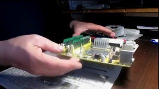 Ремонт крепления радиатора процессора на материнской плате.