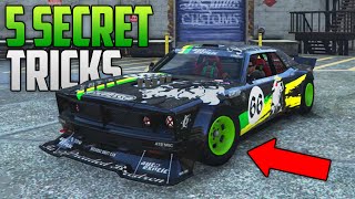GTA 5 ONLINE - 5 THINGS YOU DON'T KNOW IN GTA 5 ONLINE (GTA 5 Secret Tricks)