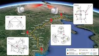 An integrated space-to-ground quantum communication network