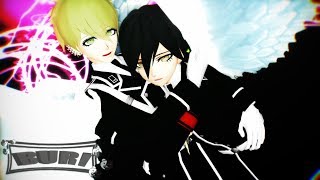 (MMD x Danganronpa)  Saihara's and Amami's leaked tranformation scene