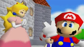 Super Mario 64 100% Walkthrough Finale - Bowser in the Sky + Ending & Credits