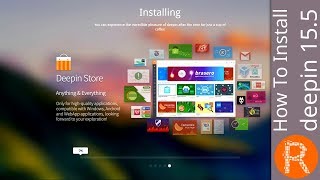 How to install Deepin 15.5