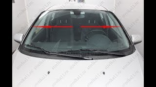 Дефлектор лобового стекла Стрелка-2 RAVON Nexia R3 2015-2018 - strelka11.ru