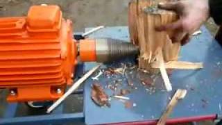Łuparka świdrowa, Kegelholzspalter , Log Splitter