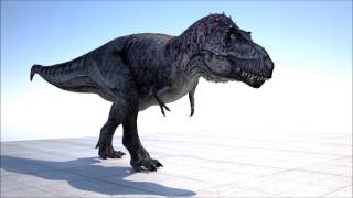 T-rex Walk - Maxwell render