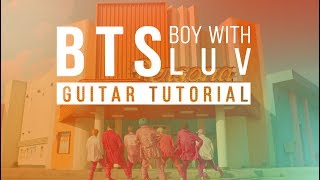 How to play Boy With Luv - BTS | Guitar Lesson | Melody Tab Chords