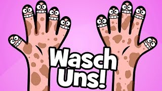 ♪ ♪ Kinderlied Hände waschen - Wasch uns - Hurra Kinderlieder