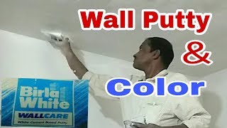 Birla Wall Putty & Color Work Virar In Mumbai