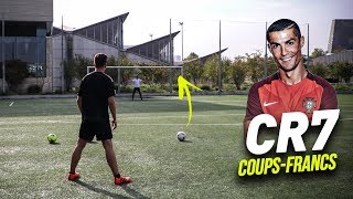 FRAPPER LES COUPS-FRANCS COMME CRISTIANO RONALDO !