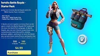 How To Get WILDE SKIN BUNDLE! Fortnite Starter Pack 7 + BONUS FREE V BUCKS | RELEASE DATE Prediction