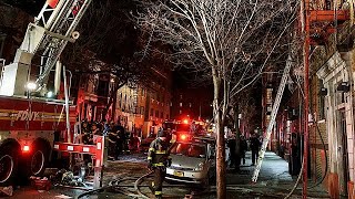 Etats-Unis : 12 morts dans un incendie à New York
