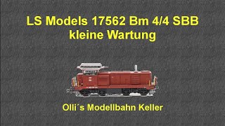 LS Models 17562 Bm 4/4 der SBB kleine Wartung