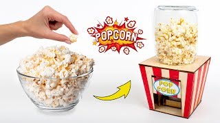 Como Fazer uma Mini Máquina de Pipocas em Casa?