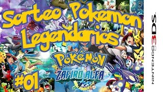 Pokemon Zafiro Alfa - 1º Sorteo Finalizado / Arceus / Mew Shiny / Darkrai Shiny / (3DS)