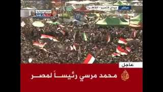 للتاريخ...د.محمد مرسي أول رئيس مدني منتخب في تاريج مصر