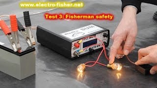 Microprocessor electrofisher called SUM - Electrofishing