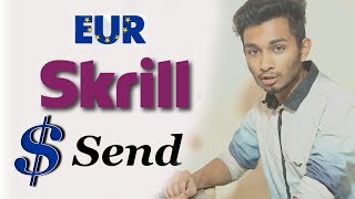 How to send skrill eur to usd dollar | bangla tutorial