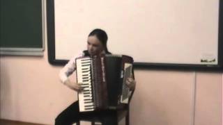 Макарова Надя - В. Иванов Вариации на тему р.н.п. "Посею лебеду на берегу"