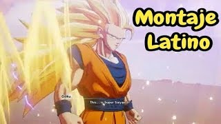Dragon Ball Z Kakarot Goku se transforma en ssj 3 Montaje Latino