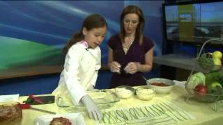 Nummy No-Noodle Lasagna on Q13 FOX News | Cook With Amber