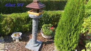 Beton Dekosäule für Garten selber machen