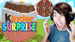 BATALLA de LUCKY BLOCKS en HUEVO KINDER SORPRESA | MINECRAFT MODS