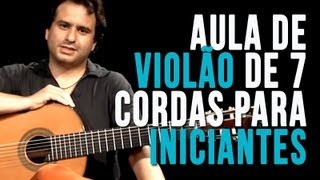 Violão de 7 Cordas - Exercício 1 (aula para iniciantes)