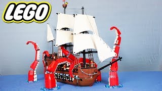 KRAKEN GIGANTE TENTOU ME MATAR no LEGO ! (CreepyPasta)