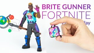 Brite Gunner & Global Axe – (Fortnite Battle Royale) – Polymer Clay Tutorial