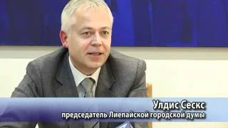 Ventspilī viesojās Liepājas mērs Uldis Sesks RU