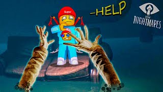 Маленькие КОШМАРЫ ДлинноРукий Монстр из ГЛУБИНЫ! Дополнение Little Nightmares The Depths #1
